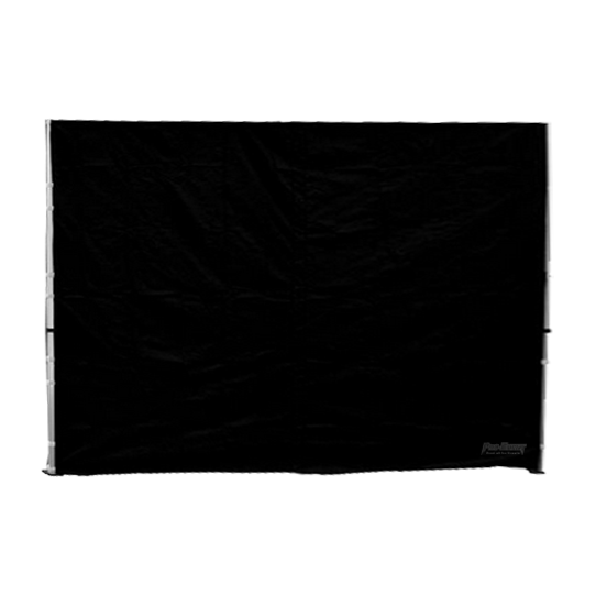 Seitenwand 3 m ohne Fenster Schwarz